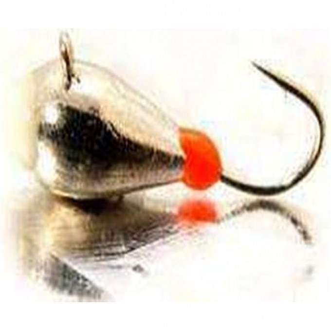 Мормышка вольфрамовая LUCKY JOHN КАПЛЯ с петелькой и эпоксидной каплей 30мм, цвет rs LJ09030-117