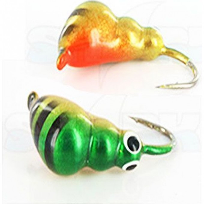 Мормышка вольфрамовая LUCKY JOHN МУРАВЕЙ крашеная с петелькой 30мм, цвет 54 LJ20030-54