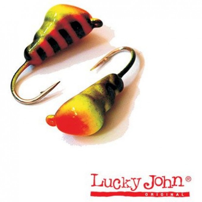 Мормышка вольфрамовая LUCKY JOHN МУРАВЕЙ крашеная с петелькой 40мм, цвет 55 LJ20040-55