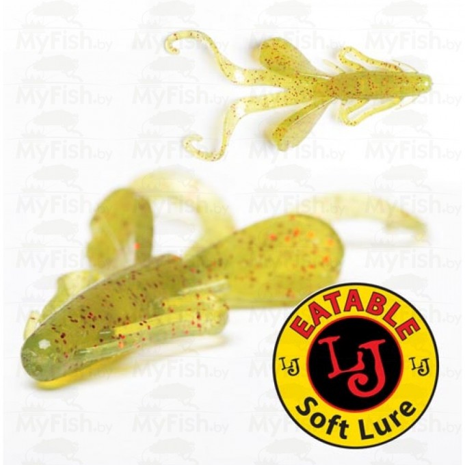 Твистеры съедобные LUCKY JOHN PRO SERIES HOGY HOG 1.6in (41 мм), цвет sb05, 10 шт. 140109-SB05