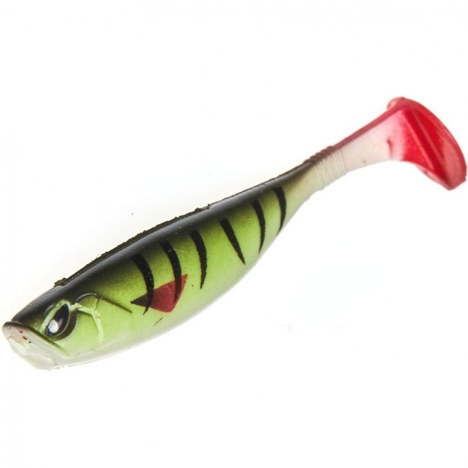 Виброхвост LUCKY JOHN BASARA SOFT SWIM 3D, 2.5in (63 мм), цвет pg10 8Шт. 140402-PG10