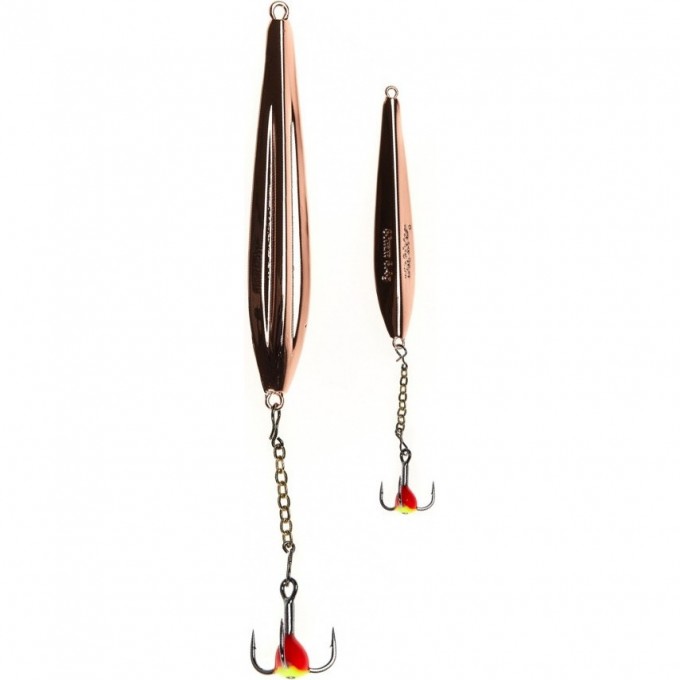Блесна вертикальная зимняя LUCKY JOHN DIAMOND BLADE с цепью и крючком, 60 мм, цвет C LJFB60-C