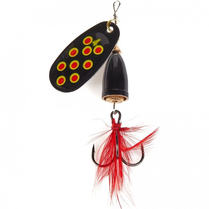 Блесна вращающаяся LUCKY JOHN BELL SPIN №1, 3.5 г, цвет BRD LJBS01-BRD