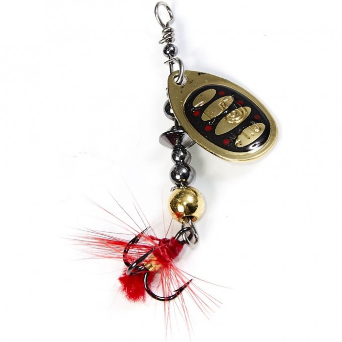 Блесна вращающаяся LUCKY JOHN BONNIE BLADE №1, 3,5 г, цвет 001 LJBB01-001