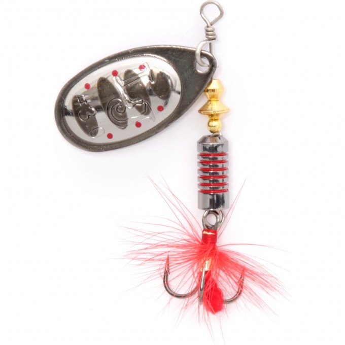 Блесна вращающаяся LUCKY JOHN BONNIE BLADE №2, 4,3 г, цвет 004 LJBB02-004