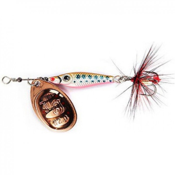 Блесна вращающаяся LUCKY JOHN TRIAN BLADE ROUND 6 г, цвет 006 LJTBR6-006