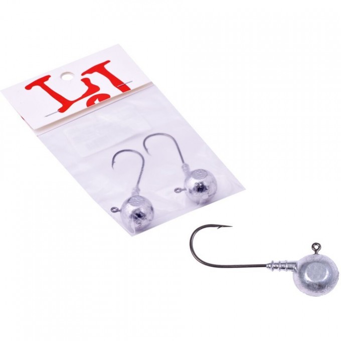 Джиг-головки LUCKY JOHN BALL 40г, крючок №6, уп. 2шт LJBLJ-040