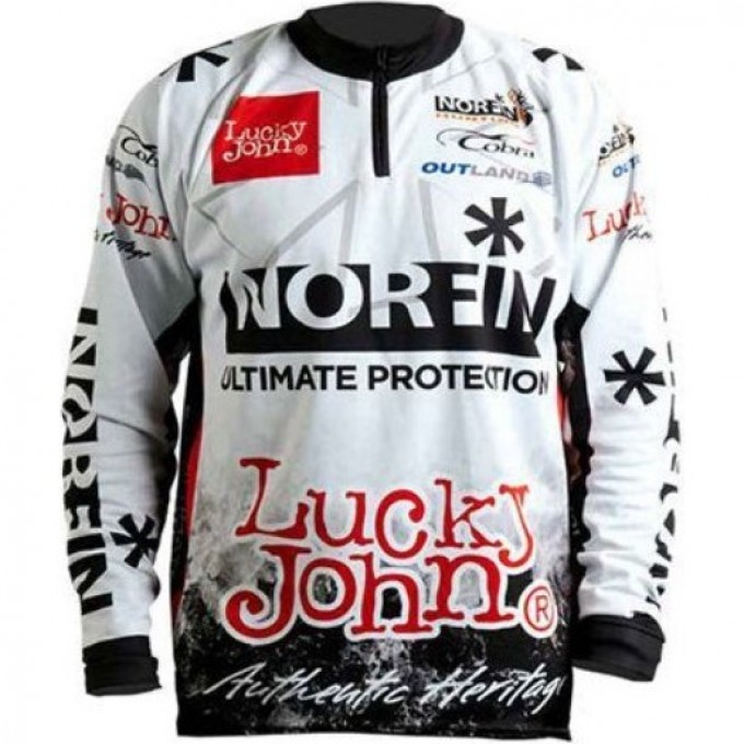 Футболка LUCKY JOHN Белая 02 Р.m AM-155-02M
