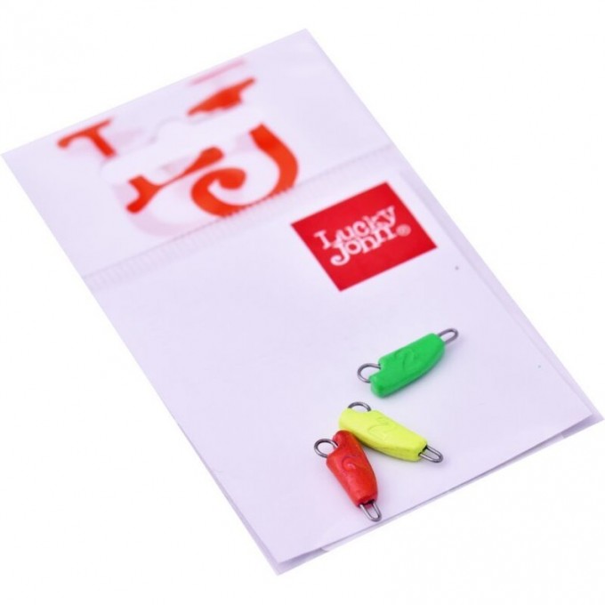 Груз-головки LUCKY JOHN ROVER разборные MIX1 5г 3шт LJRMIX1-005