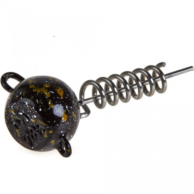 Груз-головки спираль LUCKY JOHN 3D BBS SERIES WOBBLING FLEXHEAD PIKE 28г, цвет 003, 2шт LJWFP28-003