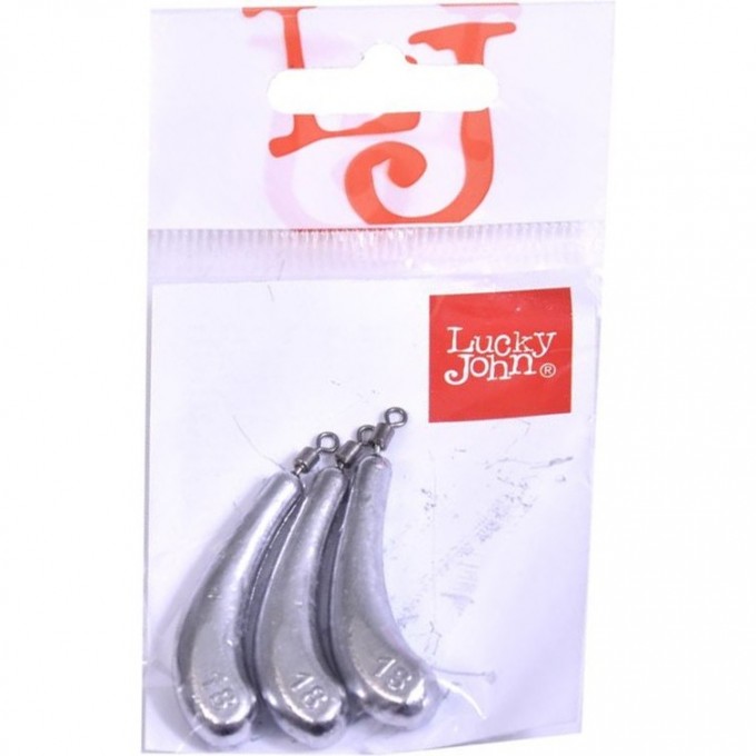 Груза LUCKY JOHN DROP SHOT BANANA 18г 3шт LJDB-018