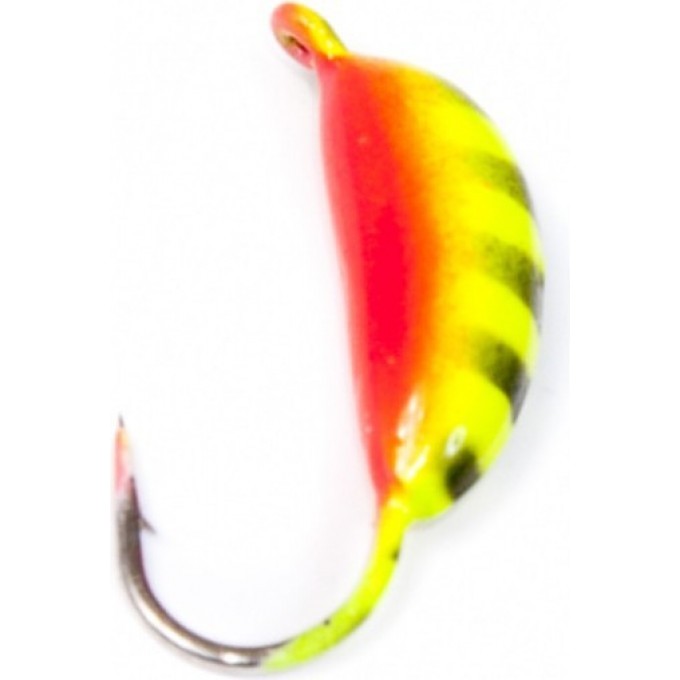 Мормышка вольфрамовая LUCKY JOHN БАНАН РИЖСКИЙ крашеная 25мм, цвет 32 LJ11025-32