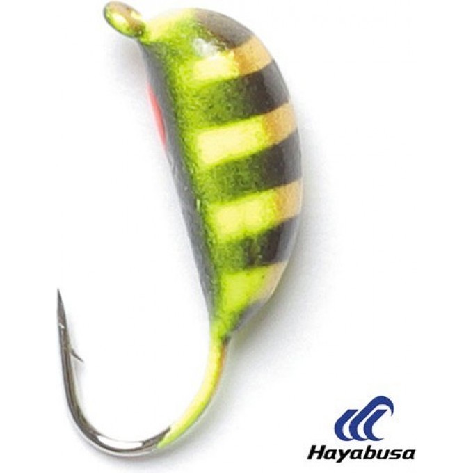 Мормышка вольфрамовая LUCKY JOHN БАНАН РИЖСКИЙ крашеная 40мм, цвет 16 LJ11040-30