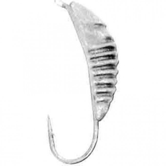 Мормышка вольфрамовая LUCKY JOHN SALMO БАНАН граненый с петелькой 40мм, цвет 01 LJ10040-01