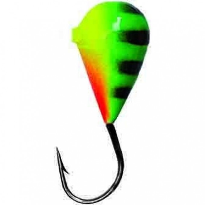 Мормышка вольфрамовая LUCKY JOHN SALMO КАПЛЯ с петелькой и полимерным порошковым покрытием 50мм, цвет 56 LJ09050-21