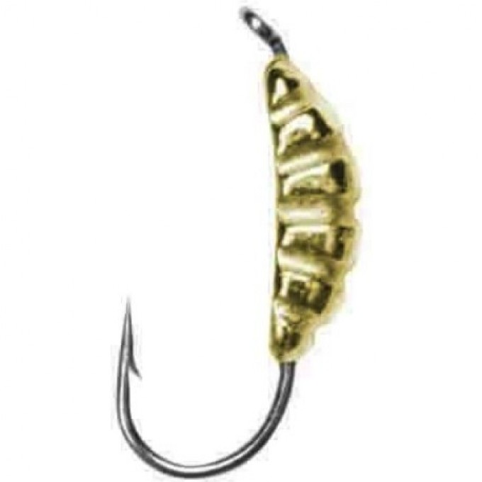 Мормышка вольфрамовая LUCKY JOHN SALMO ЛИЧИНКА с петелькой 30мм, цвет 10 LJ16030-02