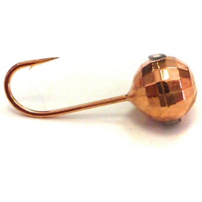 Мормышка вольфрамовая LUCKY JOHN ШАР гранула с отверстием и кембриком 50мм, цвет 20 LJ01050-03