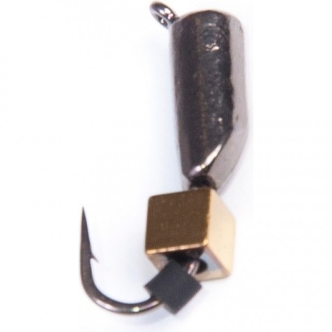 Мормышка вольфрамовая LUCKY JOHN СТОЛБИК с петелькой и кубриком золото 60мм, 020/14 LJ35060-14