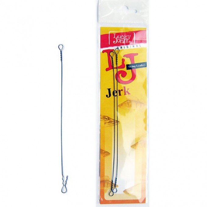 Поводки "Струна" LUCKY JOHN STRING JIG 24Кг 11См 5Шт. 7217-110