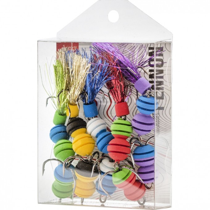 Приманка джиговая LUCKY JOHN PENNON ROLLERWORM MIX1 5шт. LJPB003-01