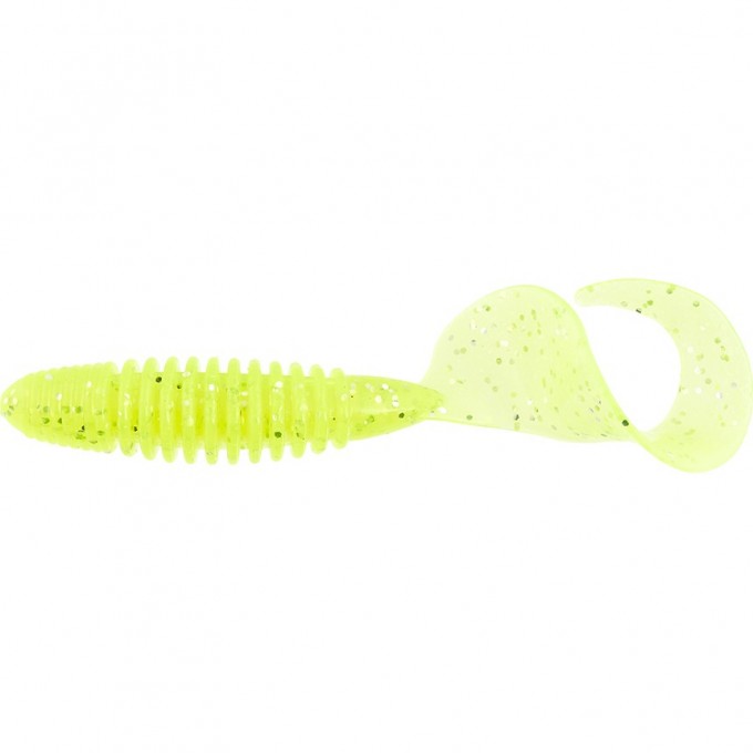 Твистеры съедобные искусственные LUCKY JOHN PRO SERIES CRUSHER GRUB 4.5 in (114 мм), цвет 071, 4шт 140158-071