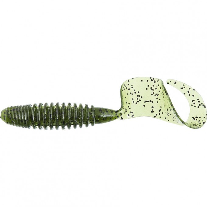 Твистеры съедобные искусственные LUCKY JOHN PRO SERIES CRUSHER GRUB 4.5 in (114 мм), цвет pa01, 4шт 140158-PA01