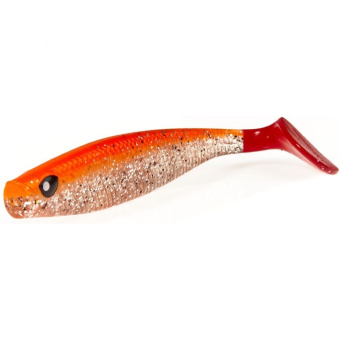 Виброхвост LUCKY JOHN 3D SERIES RED TAIL SHAD 3.5in (8,9 см)/PG32 5шт. 140426-PG32