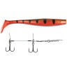 Виброхвосты LUCKY JOHN 3D BBS SERIES GIANT KUBIRA SWIM SHAD 10,3in (26,00)/PG18 1шт.+STINGER XL 140434SET-PG22