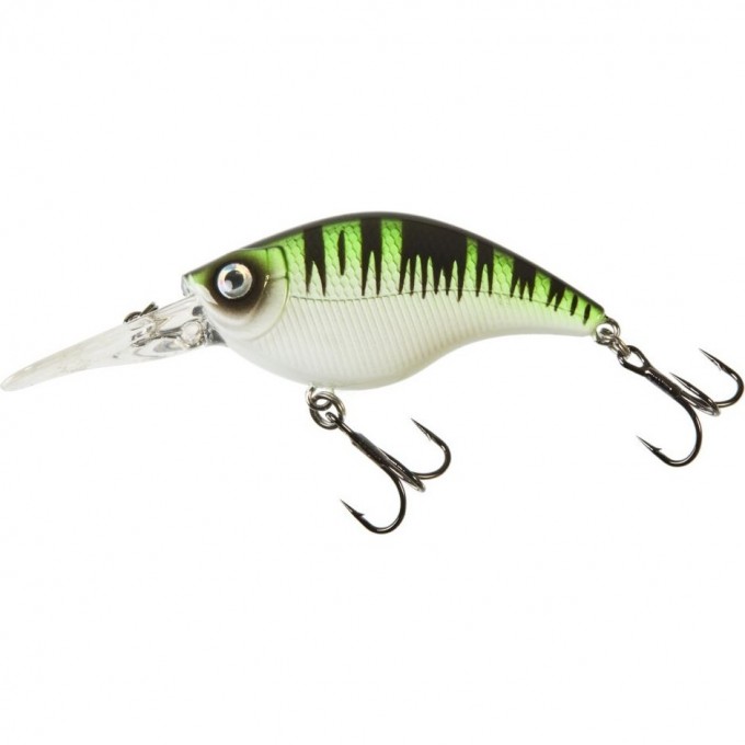 Воблер плавающий LUCKY JOHN ORIGINAL FLAT CRANK DRF 6 см, цвет A024, 12 г LJO1406FDR-A024