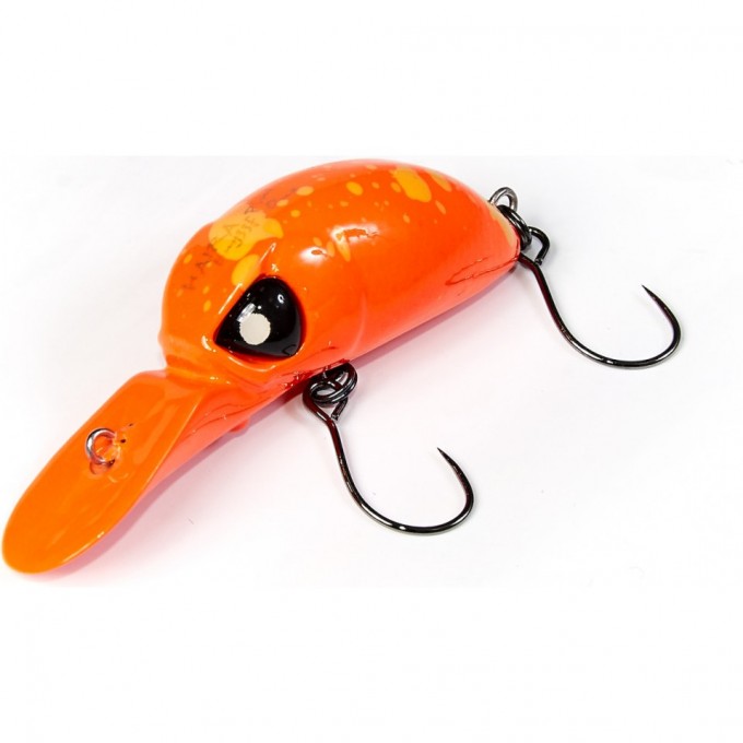 Воблер плавающий LUCKY JOHN PRO SERIES HAIRA TINY ATG 3,3 см, цвет 802 Shallow Pilot HATR33F-802