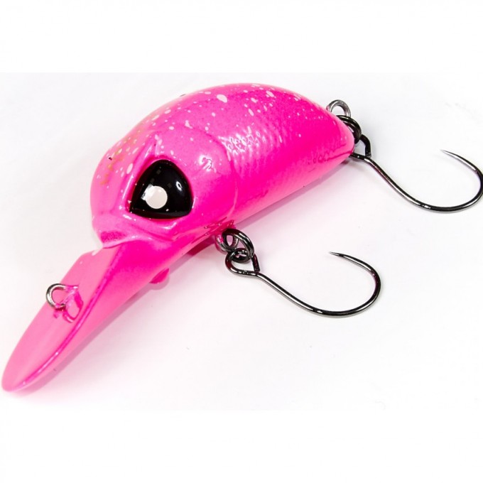 Воблер плавающий LUCKY JOHN PRO SERIES HAIRA TINY ATG 3,3 см, цвет 803 Shallow Pilot HATR33F-803