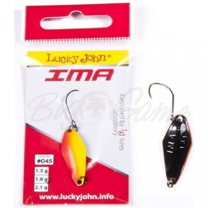 Блесна колеблющаяся LUCKY JOHN IMA 1,8 г, цвет 045 151018-045