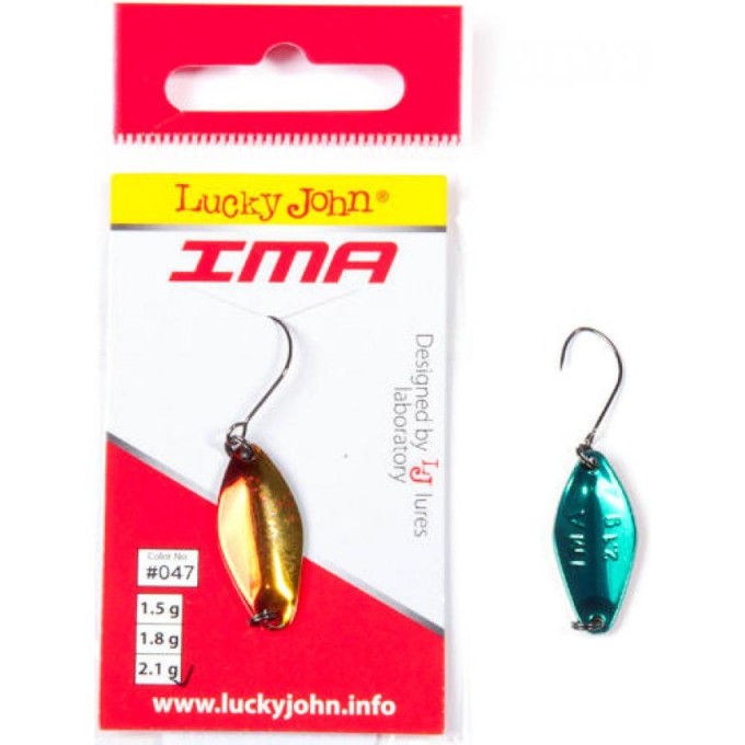 Блесна колеблющаяся LUCKY JOHN IMA 2,1 г, цвет 047 151021-047
