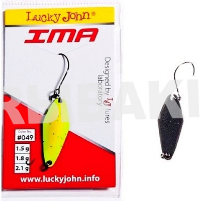 Блесна колеблющаяся LUCKY JOHN IMA 2,1 г, цвет 049 151021-049