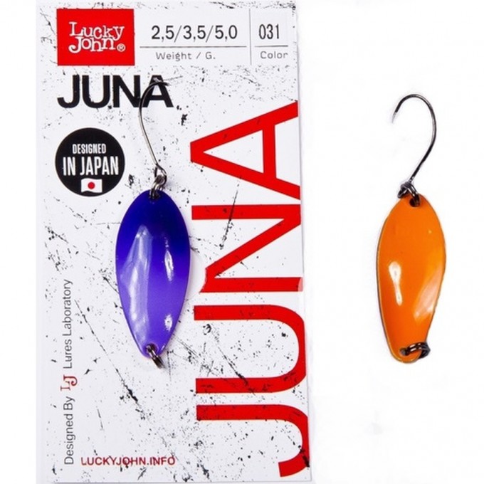 Блесна колеблющаяся LUCKY JOHN JUNA 3,5 г, цвет 031 LJJU35-031