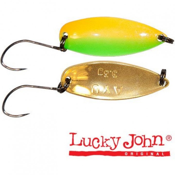 Блесна колеблющаяся LUCKY JOHN TR AYU 2,4 г, цвет 011 150924-011