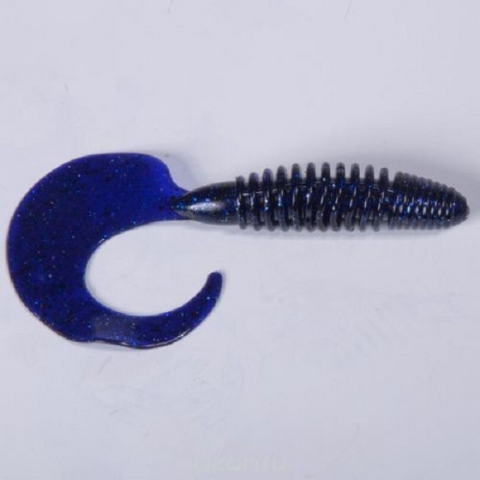 Твистеры съедобные искусственные LUCKY JOHN PRO SERIES CRUSHER GRUB 3.9 in (99 мм), цвет t52, 5 шт 140157-T52